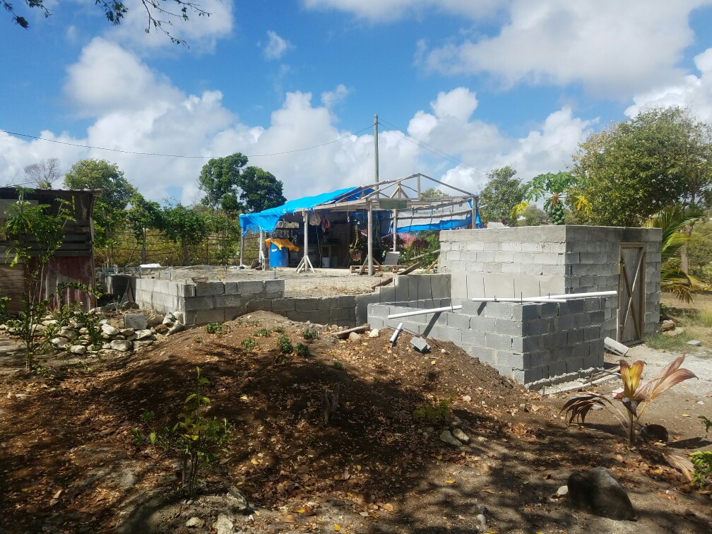 starter house for sale at Canelles Vieux Fort St Lucia