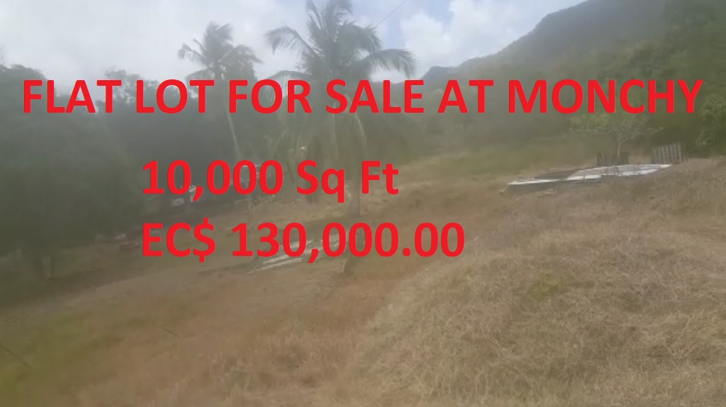 land for sale at monchy st lucia