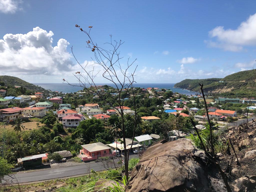Land for sale in dennery with stunning ocean views