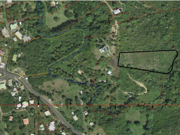 Real Estate Laborie, St Lucia: 1.7 Acres Land For Sale