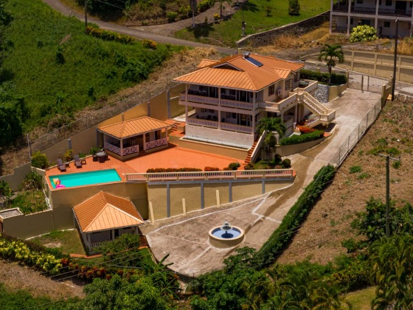 Villa for Sale overlooking Marigot Bay St Lucia