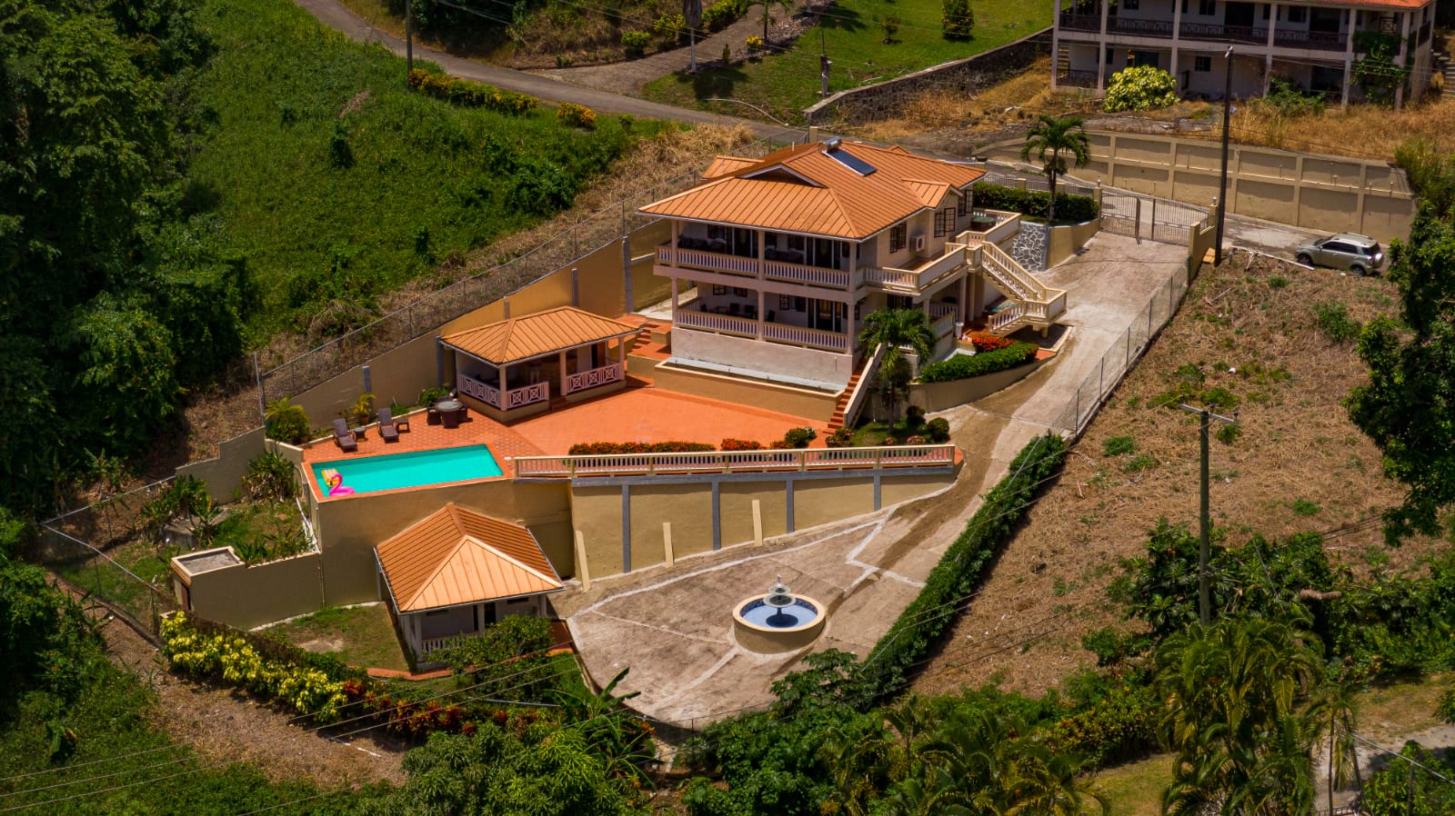 Villa for Sale overlooking Marigot Bay St Lucia