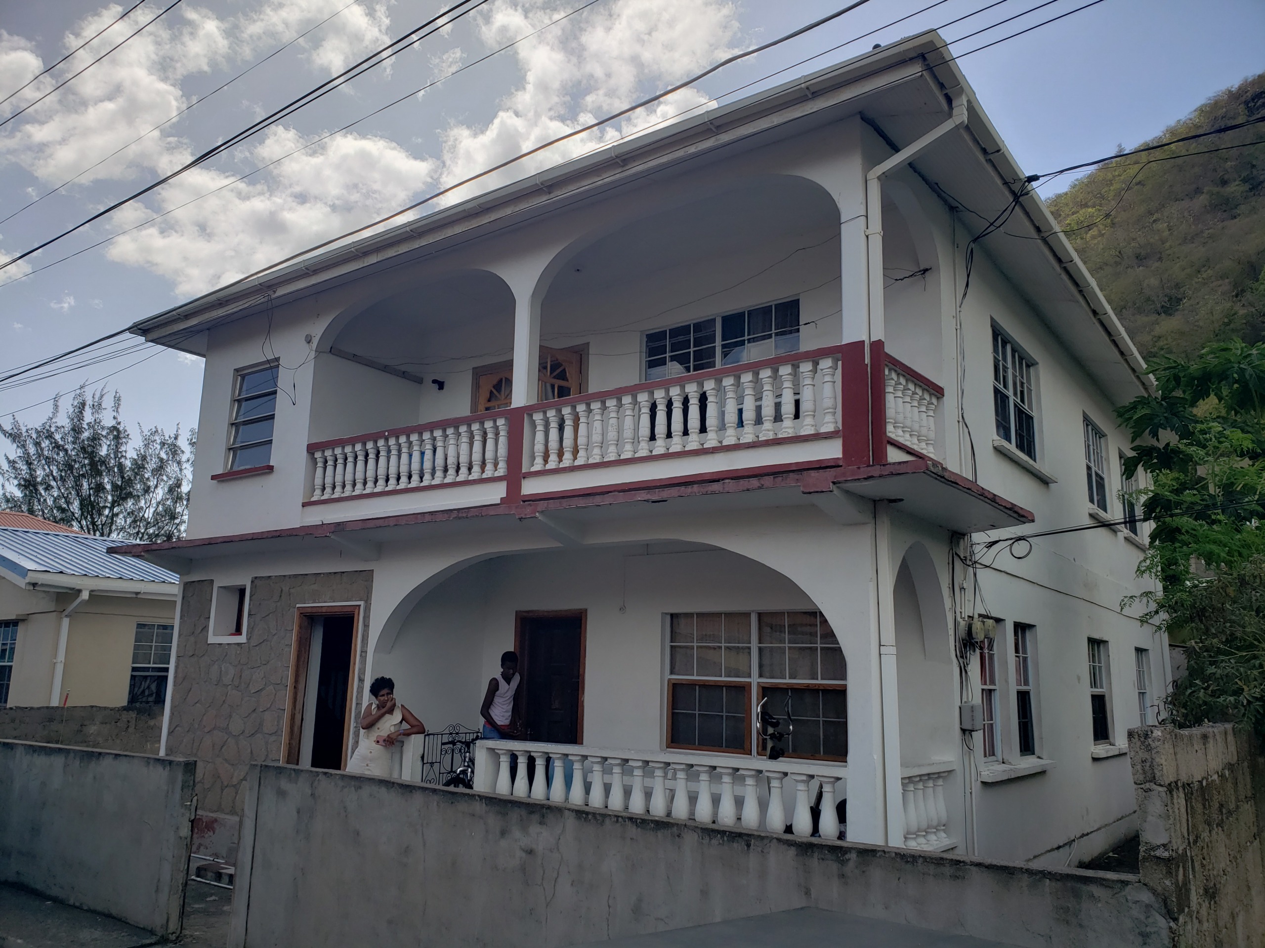 Double Apartment House For Sale in Soufriere