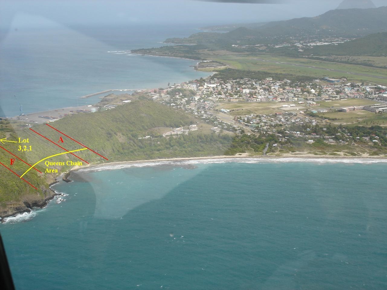 lot f for sale in vieux-fort st lucia