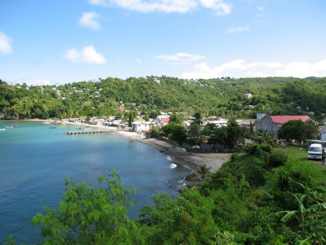 243 Acres of Caribbean Sea Beach Front Land for Sale in Saint Lucia