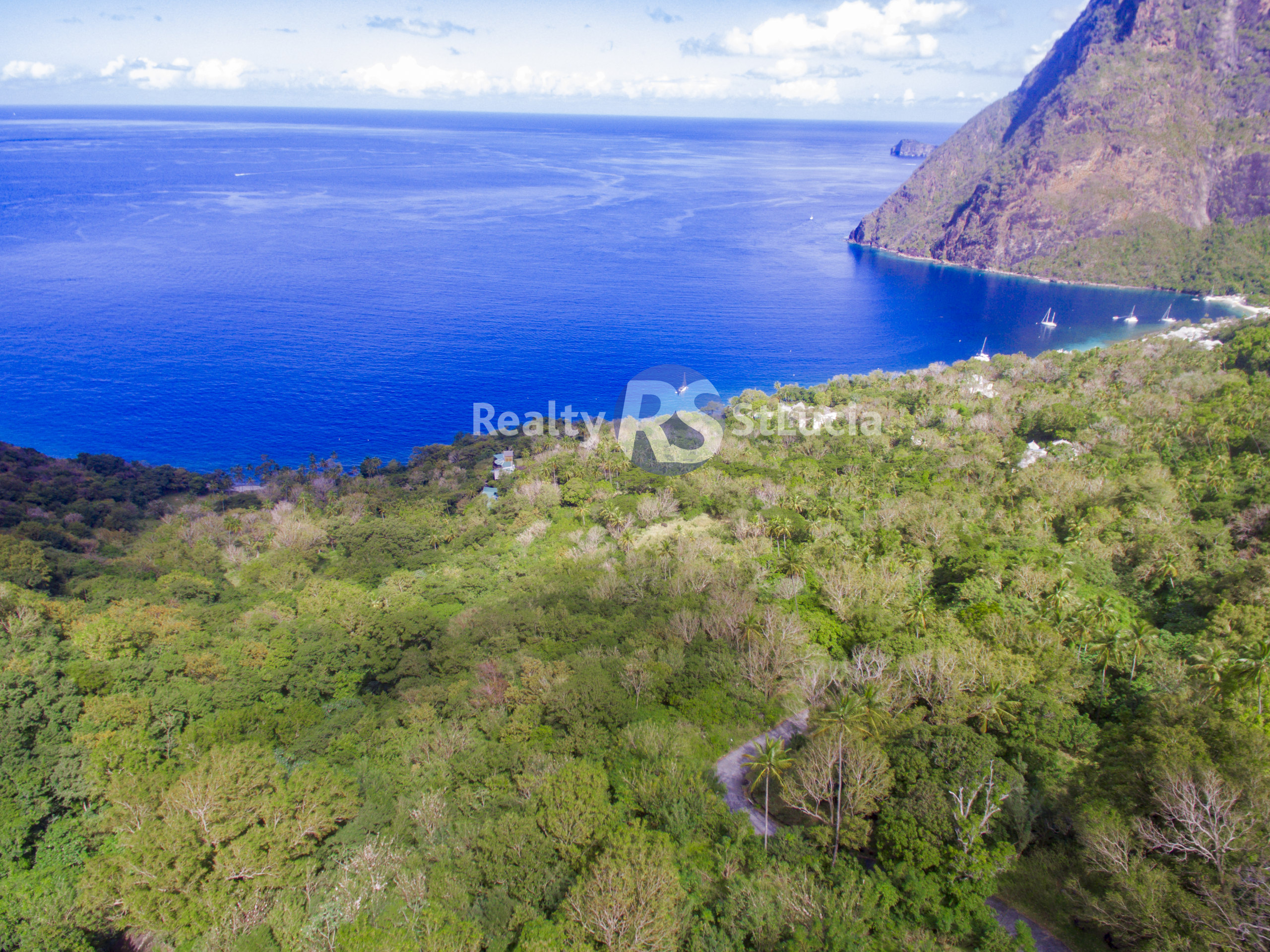 beachfront land for sale in st lucia
