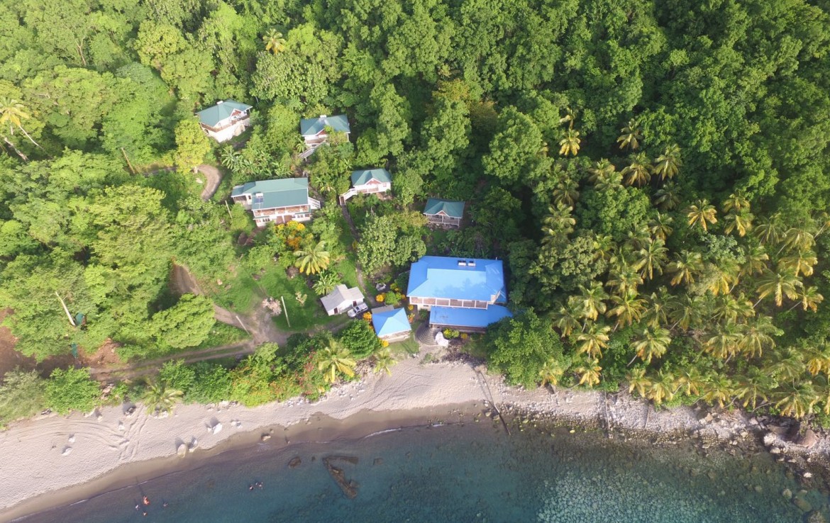 beach front land for sale in soufriere
