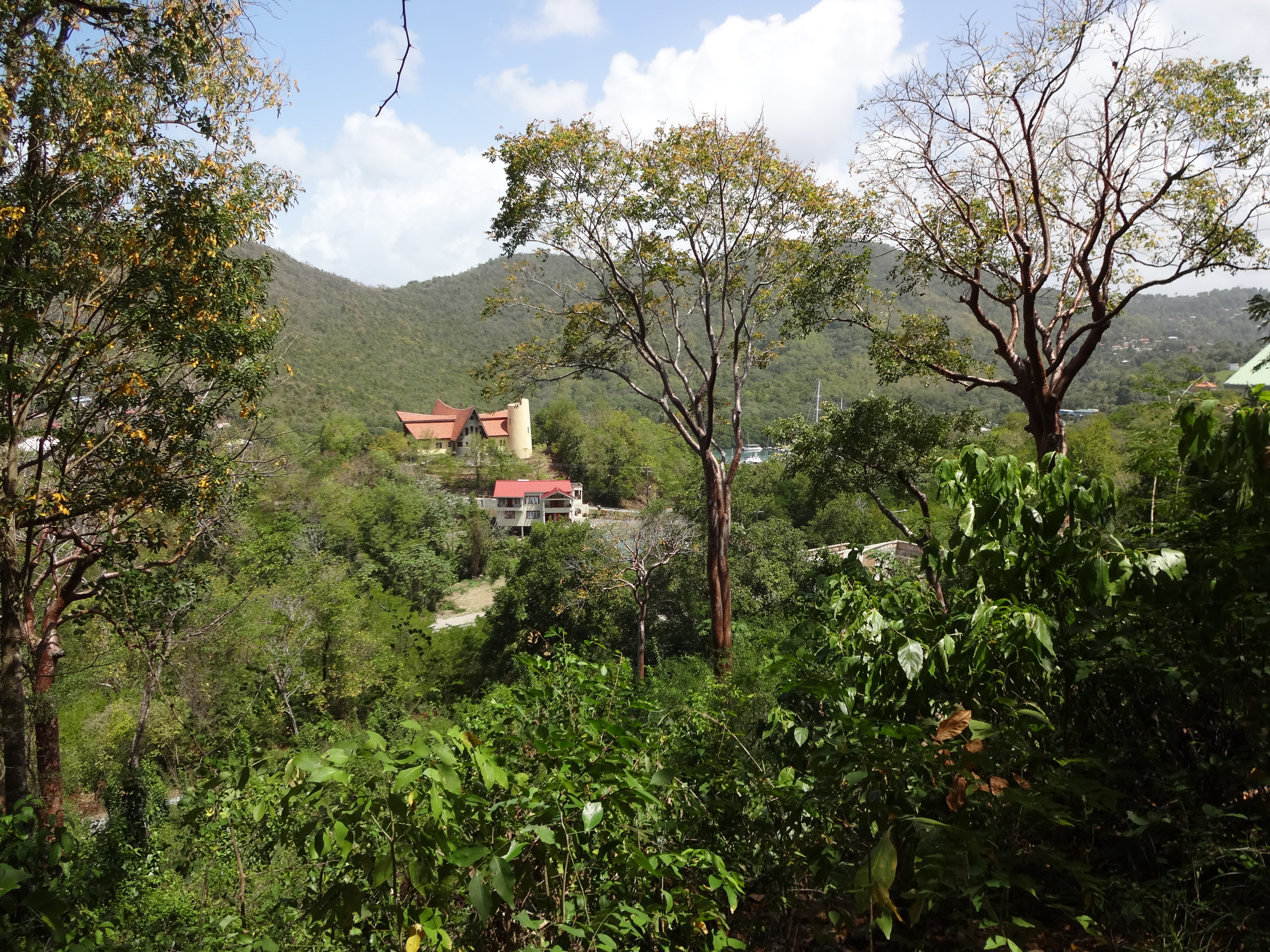 Land for Sale in Marigot overlooking the Marigot Bay harbour