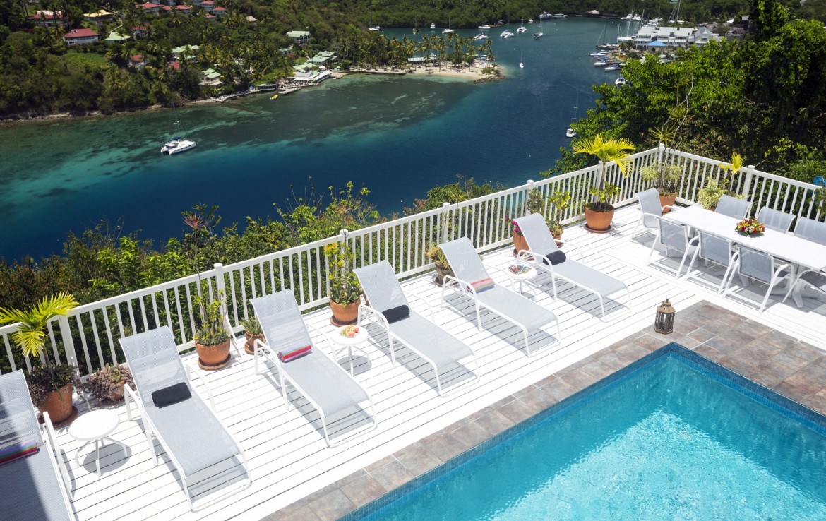 Villa for Sale overlooking Marigot Bay – Villa on the Bay