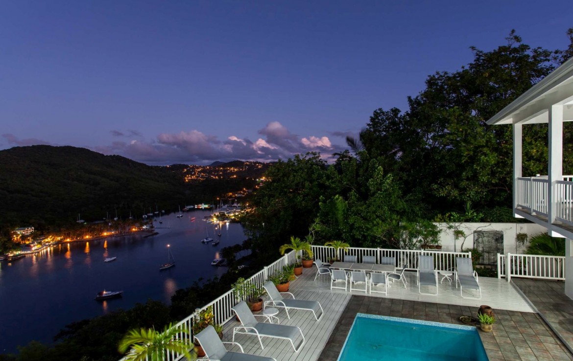 Villa for Sale overlooking Marigot Bay – Villa on the Bay