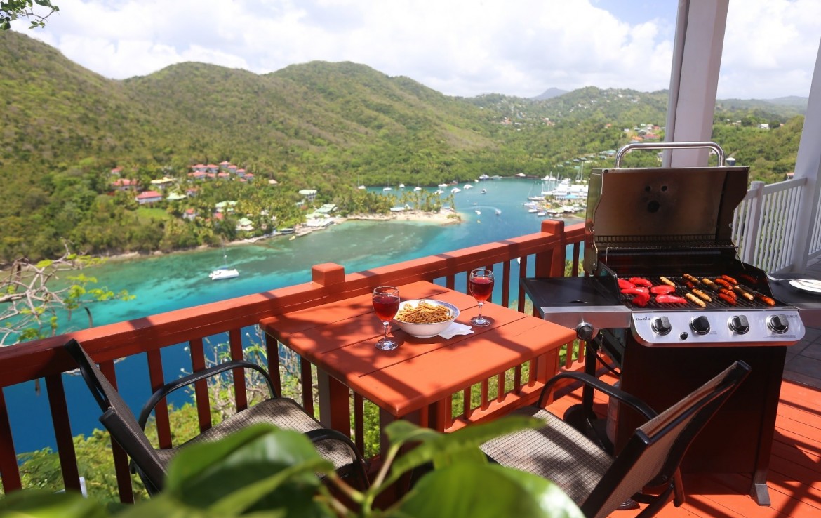 Villa for Sale overlooking Marigot Bay – Villa on the Bay