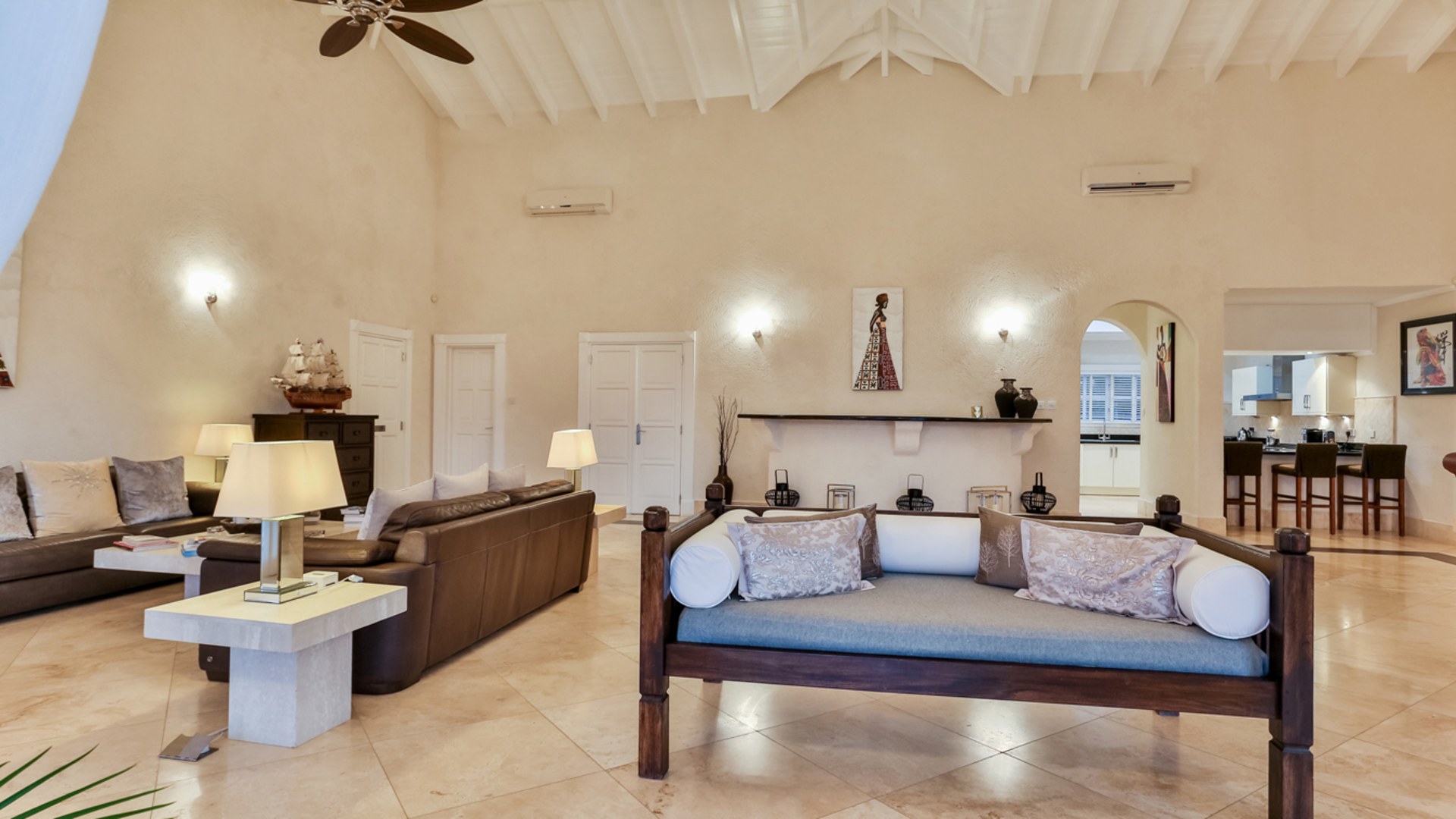 st lucia real estate Luxury Villa for Sale at Cap Estate - Cayman Villa chairs