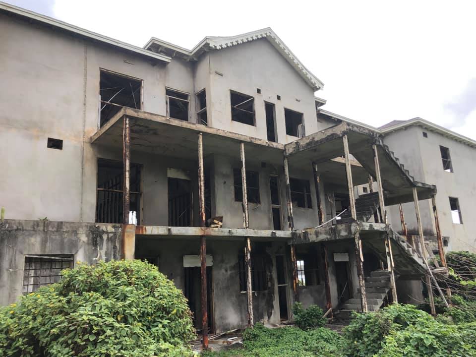 leparadis233 st lucia real estate abondoned hotel 2 floors