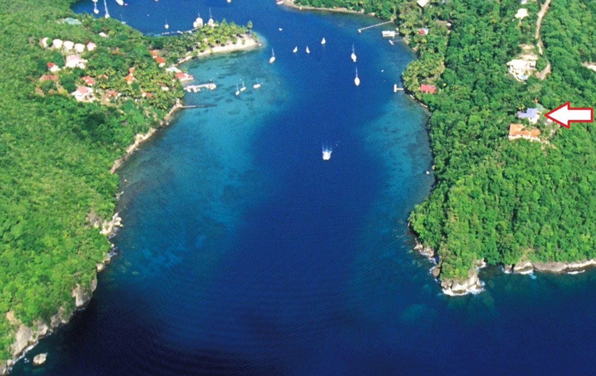 Villa for Sale overlooking Marigot Bay – Villa on the Bay