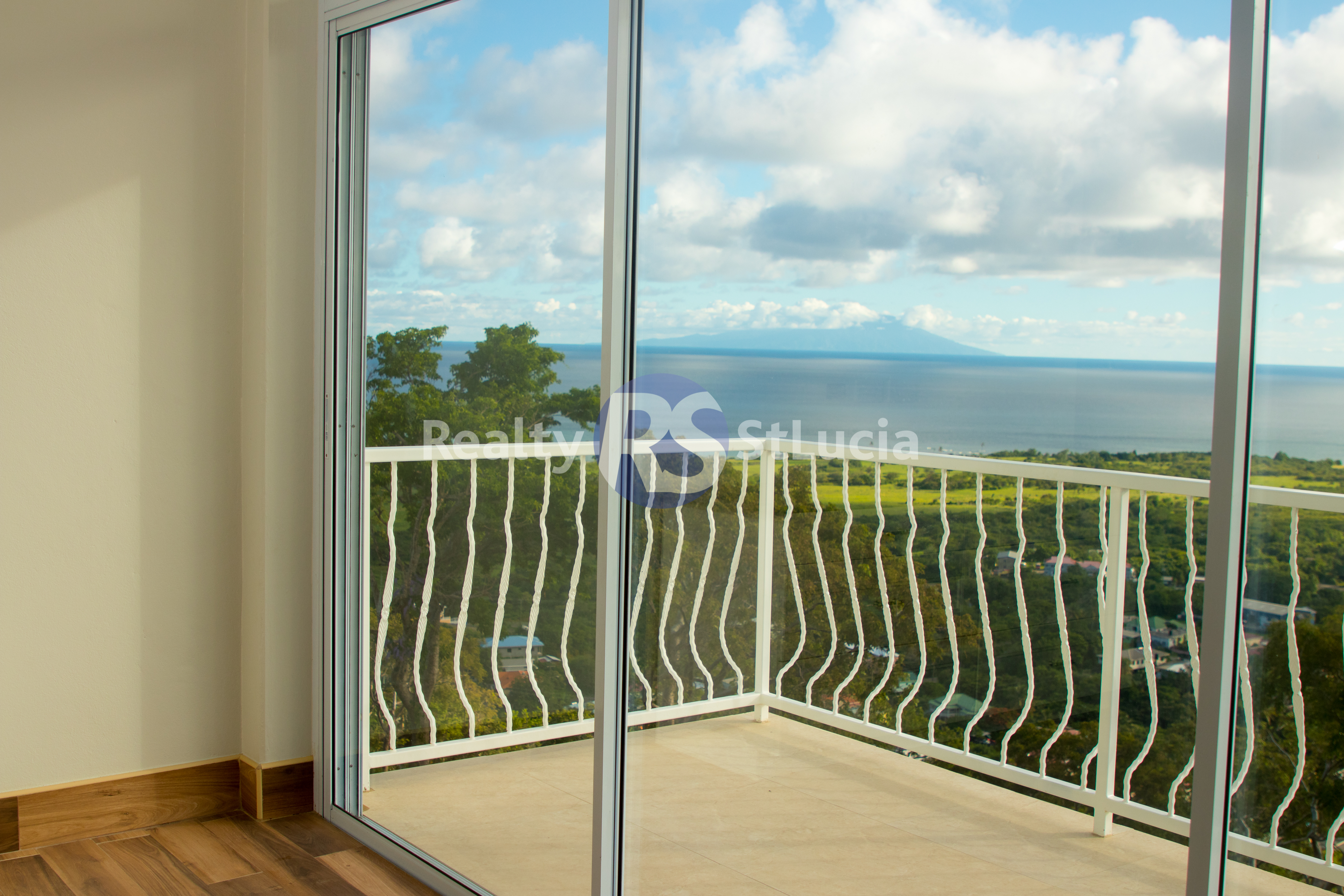 view of house for sale in st lucia