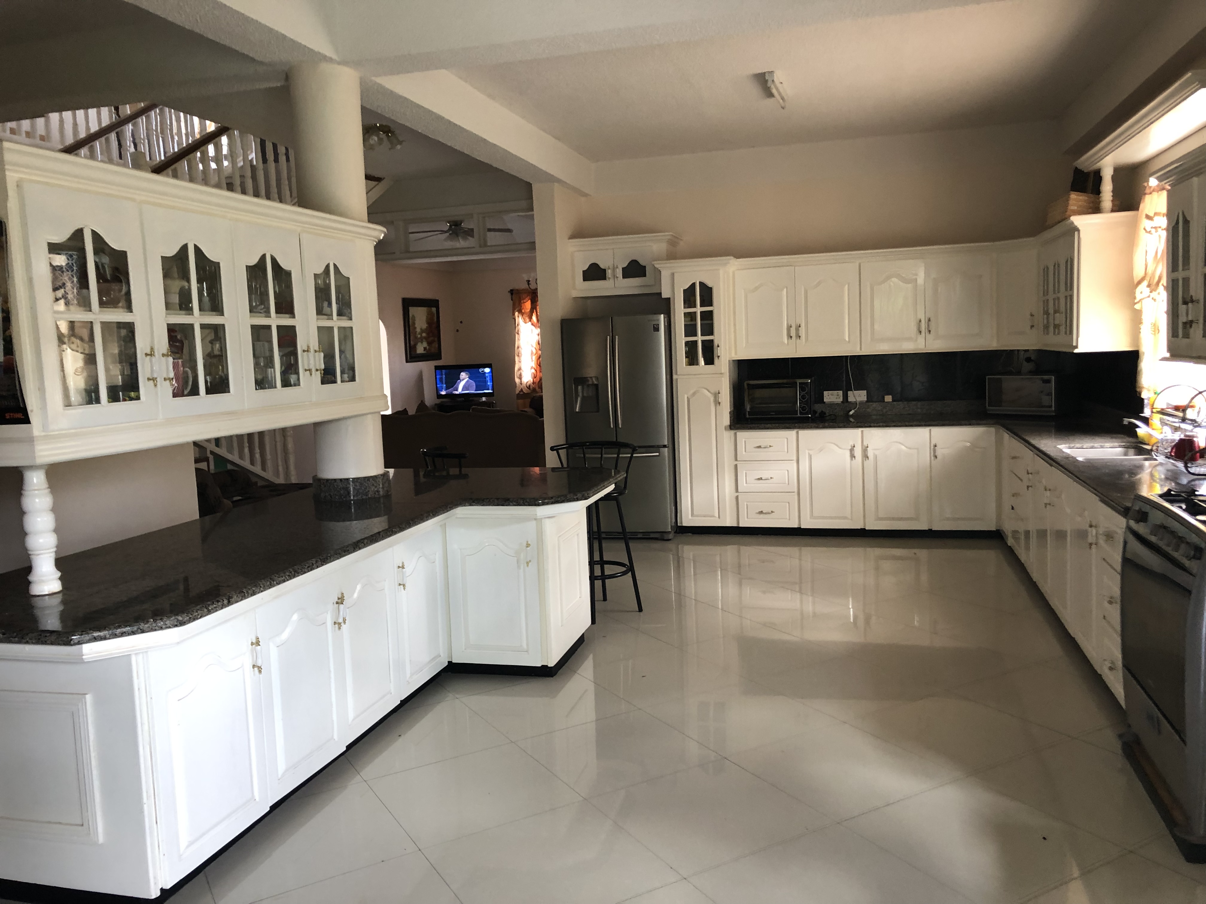 kitchen in house deal choiseul saint lucia