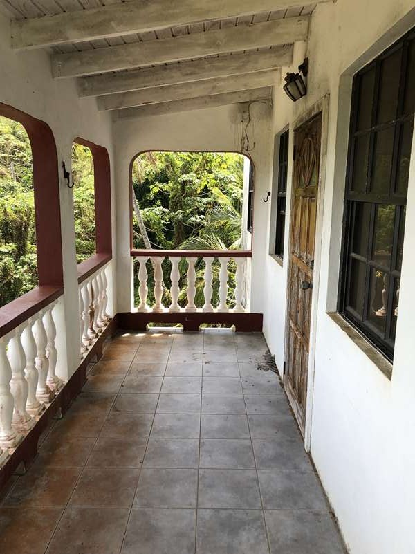 balcony Fixer Upper House For Sale St Lucia, Mon Repos Micoud
