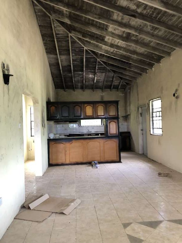 kitchen Fixer Upper House For Sale St Lucia, Mon Repos Micoud