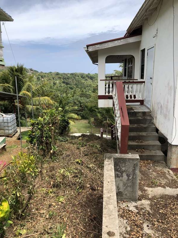 steps Fixer Upper House For Sale St Lucia, Mon Repos Micoud