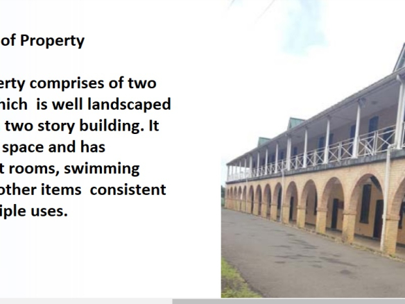 Property for sale on the morne castries St Lucia