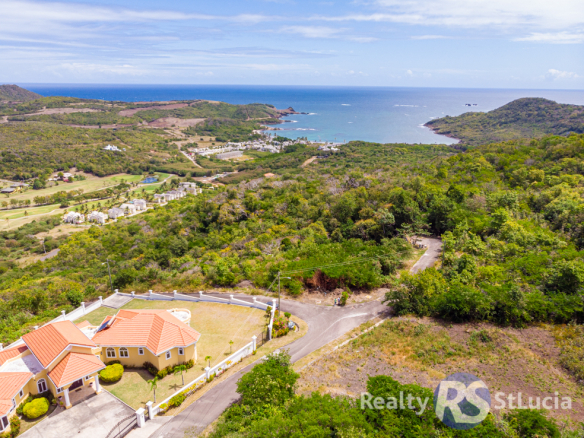 land for sale at south hills cap estate saint lucia