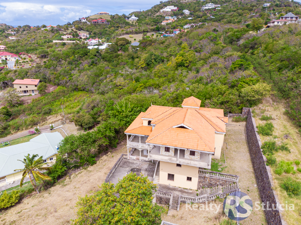 st lucia real estate for sale 7 bed villa