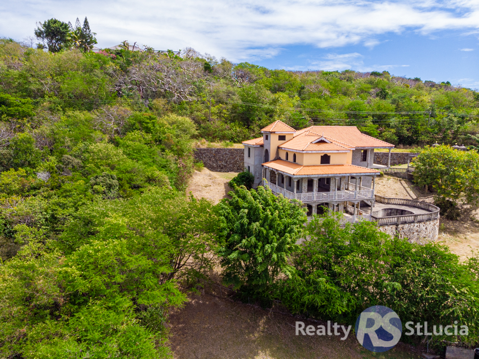 st lucia real estate for sale unfinished villa