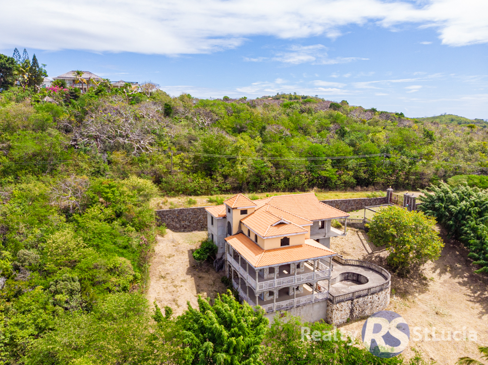 cap estate villa for sale at golf park st lucia