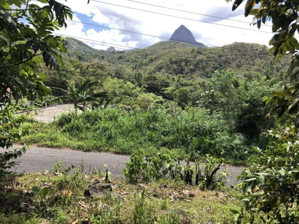 land for sale at creslands souffriere