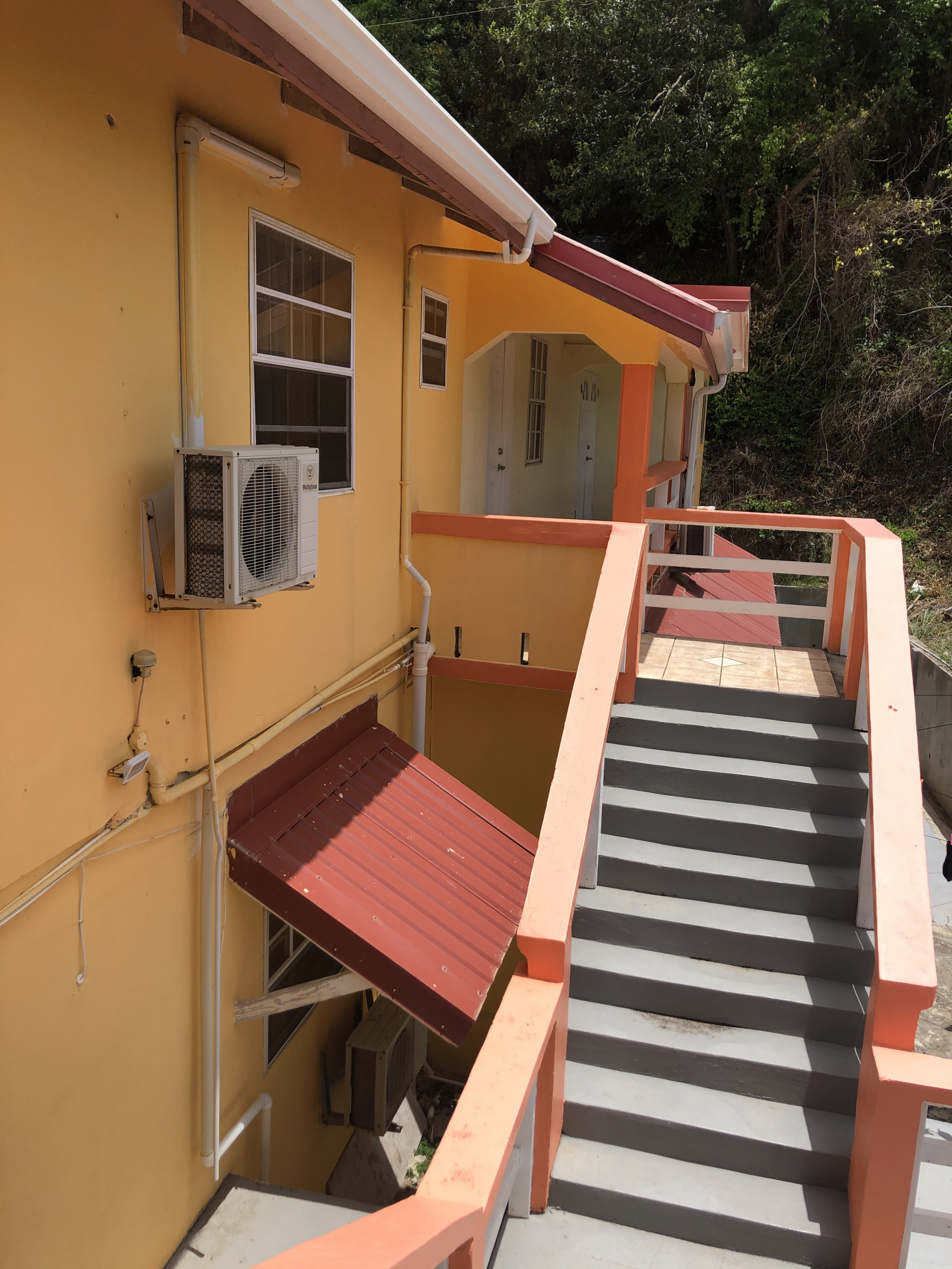 marigot bay st lucia villa for sale stairs