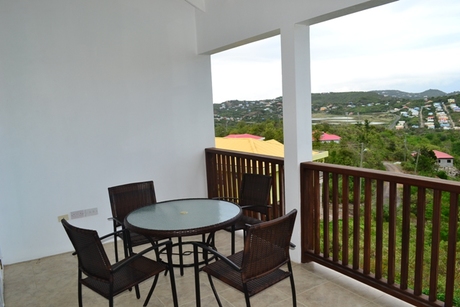 house for sale in beausejour st lucia balcony