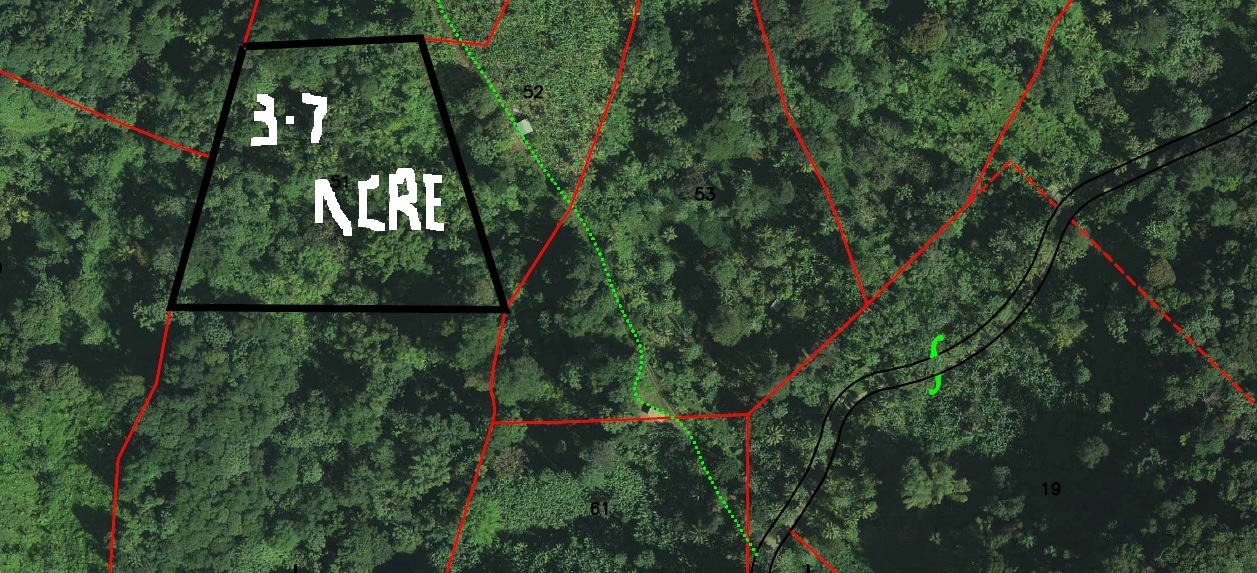 3.7 Acres Farm Land in Dennery