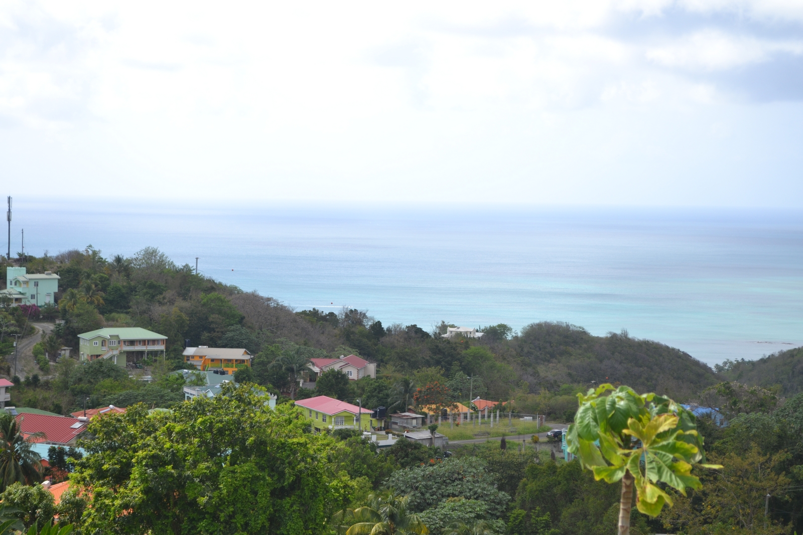 10,600 sq. ft. sea-view lot in Carellie, Castries