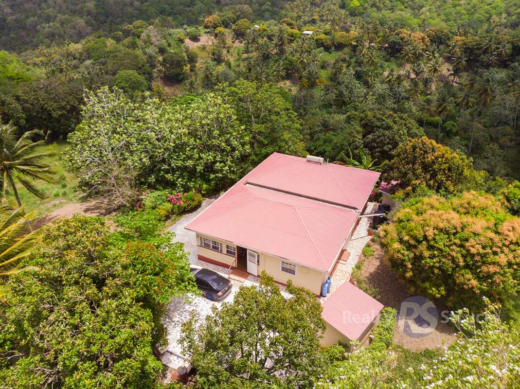 St Lucia real estate Single Family Home in Choiseul on 5 Acres Landl,