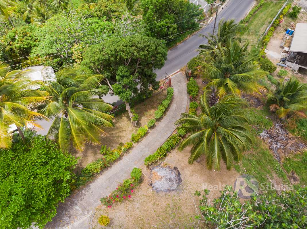 St Lucia real estate Single Family Home in Choiseul on 5 Acres Land
