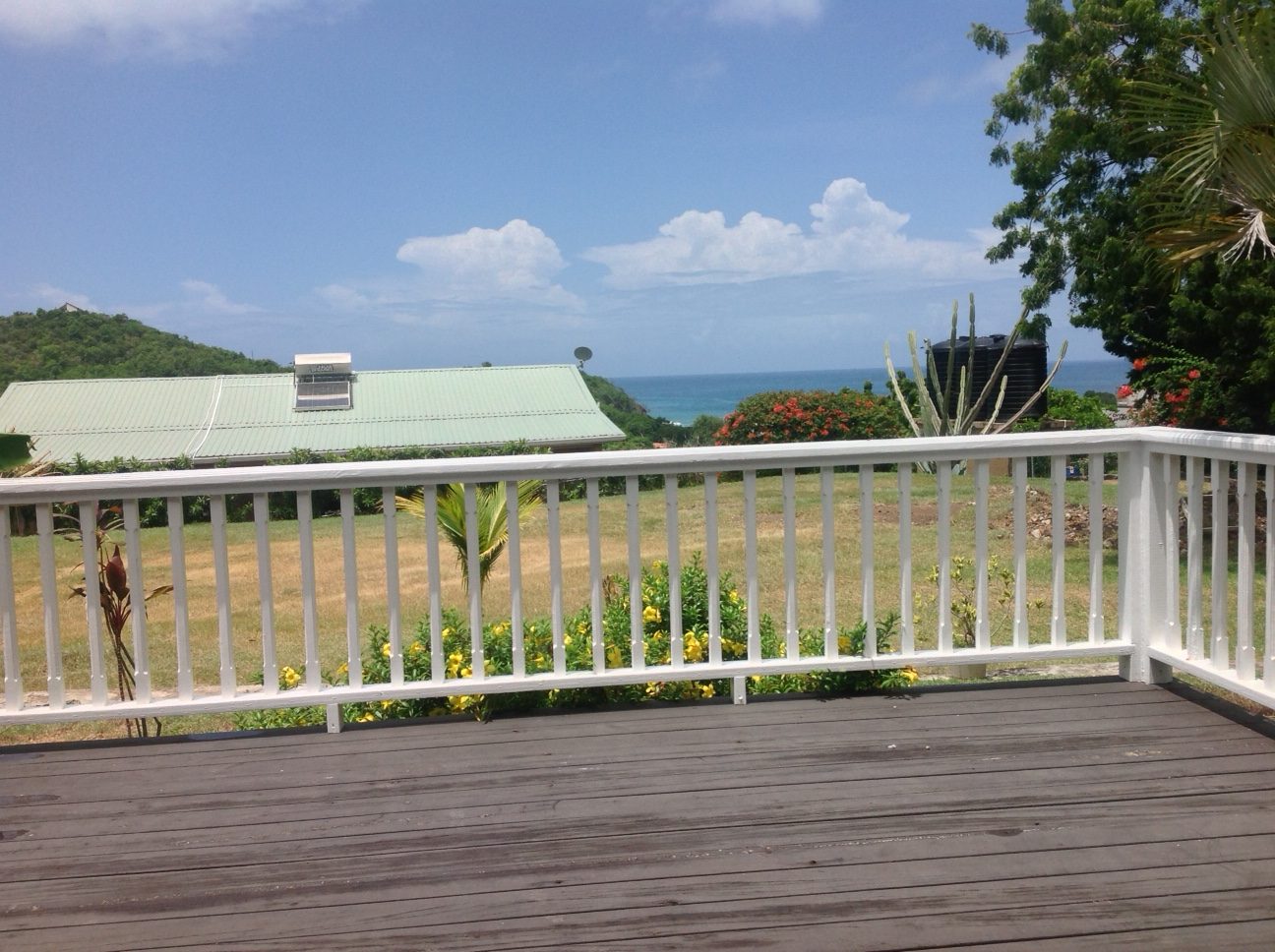 St Lucia Real Estate Villa For Sale at Cap-Estate with Ocean Views balcony