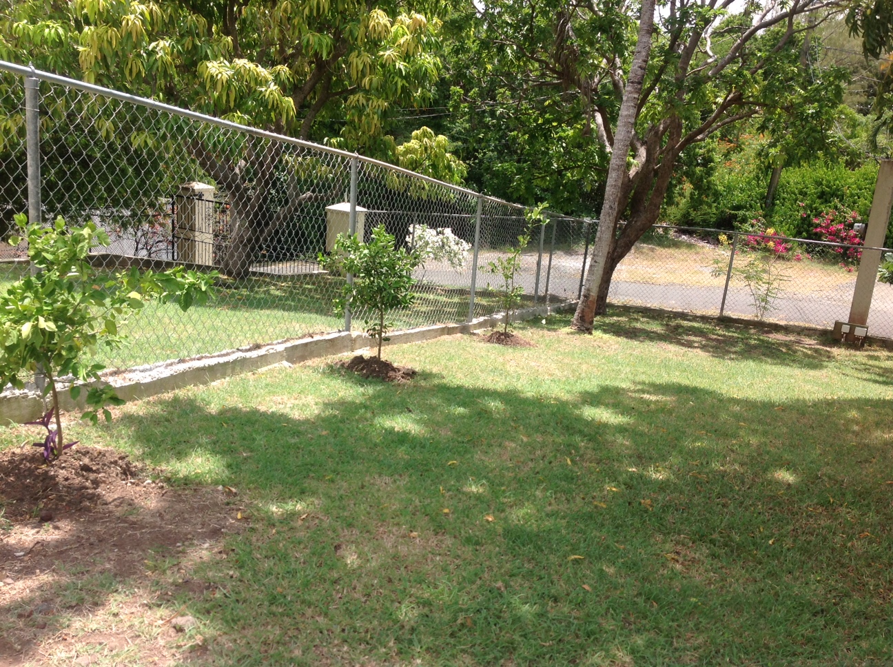 St Lucia Real Estate Villa For Sale at Cap-Estate with Ocean Views fence