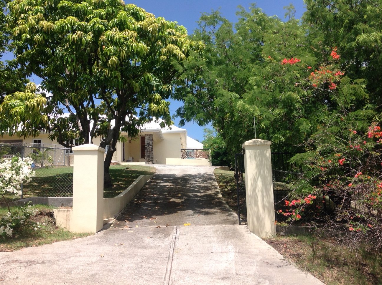 St Lucia Real Estate Villa For Sale at Cap-Estate with Ocean Views entrance
