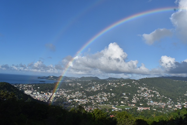 House For Sale in Castries st lucia rainbow- Morne Fortune