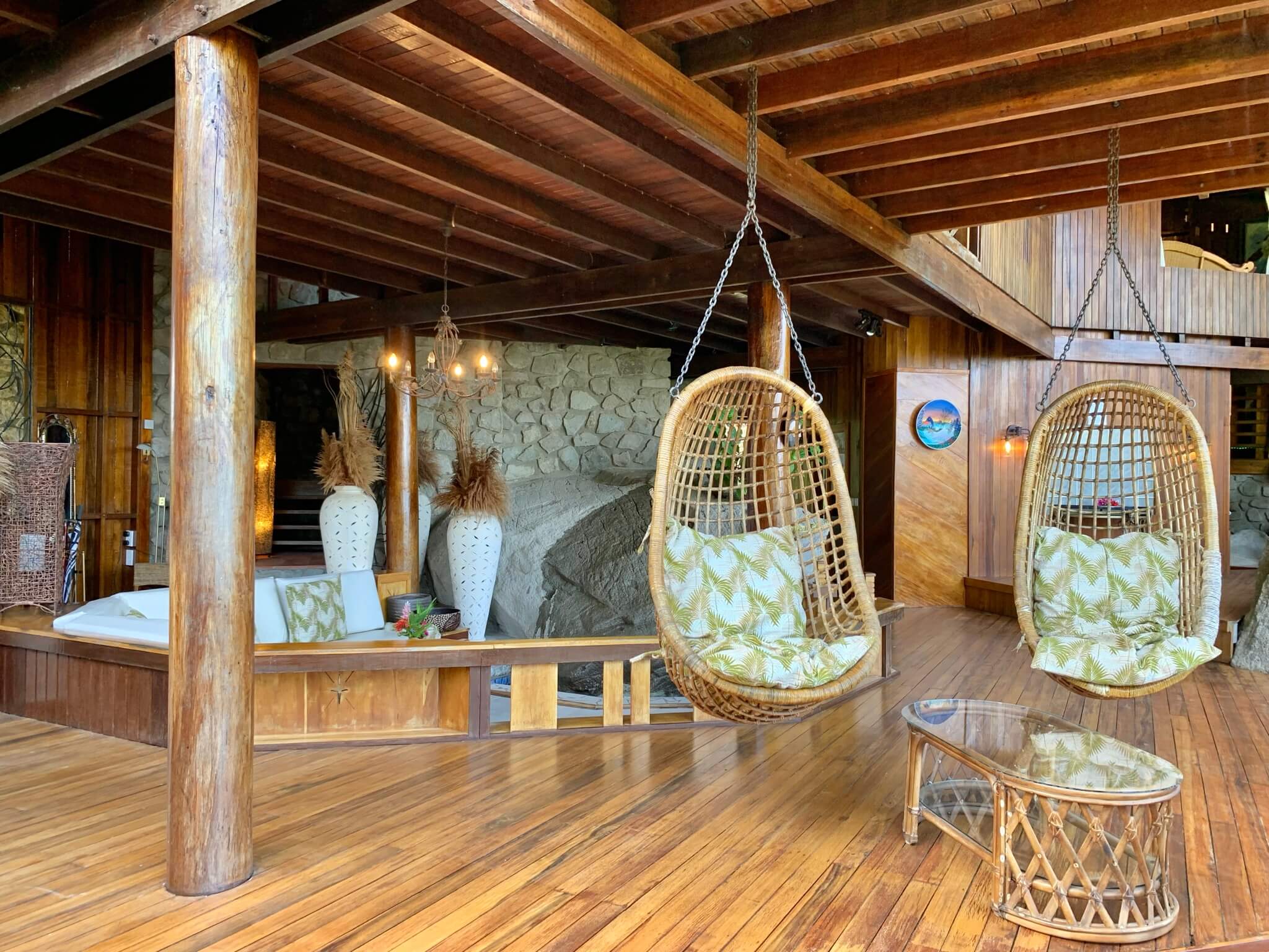 st lucia real estate villa straw seats