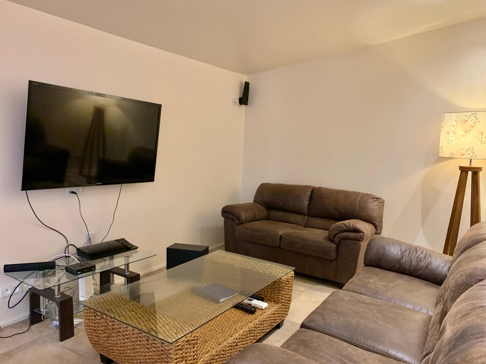 st lucia real estate villa sitting area