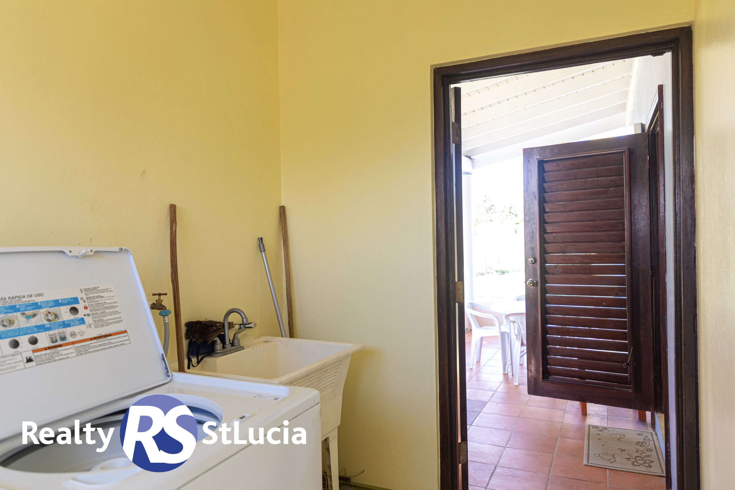 st lucia real estate villa canelles folding door
