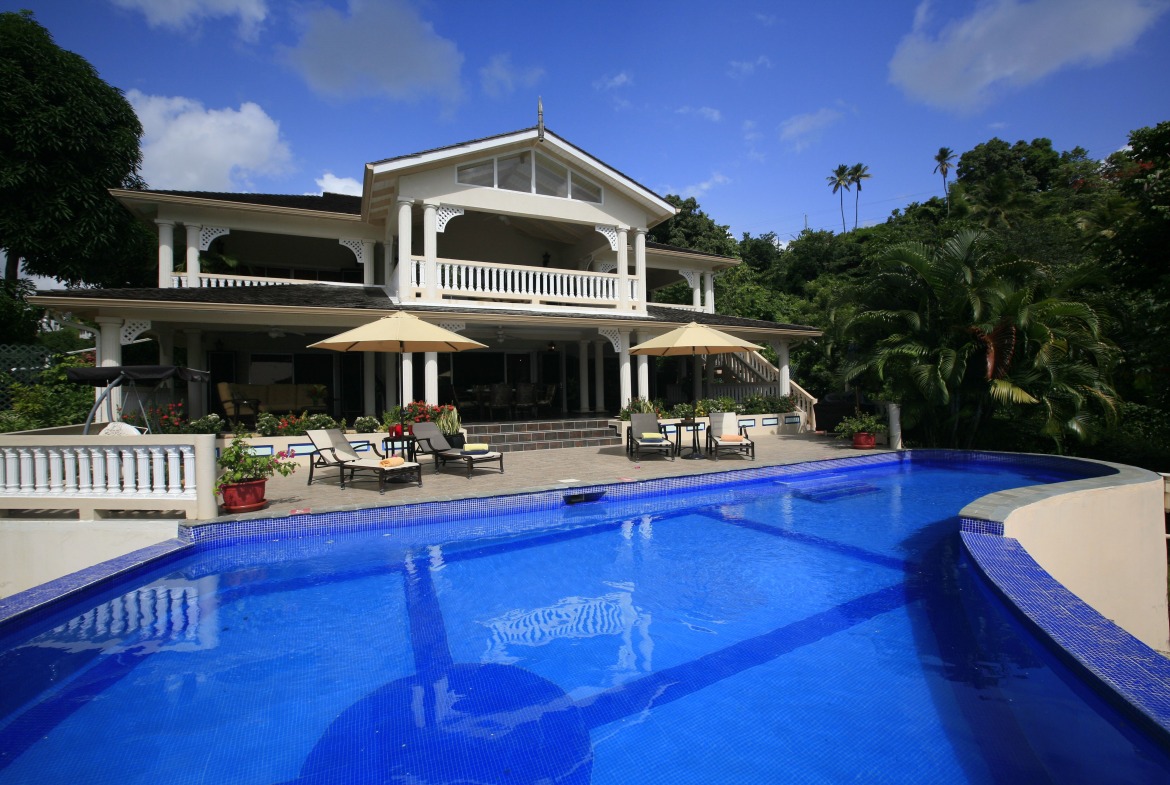 st lucia real estate Luxury Villa For Sale in St Lucia | Villa Ashiana front