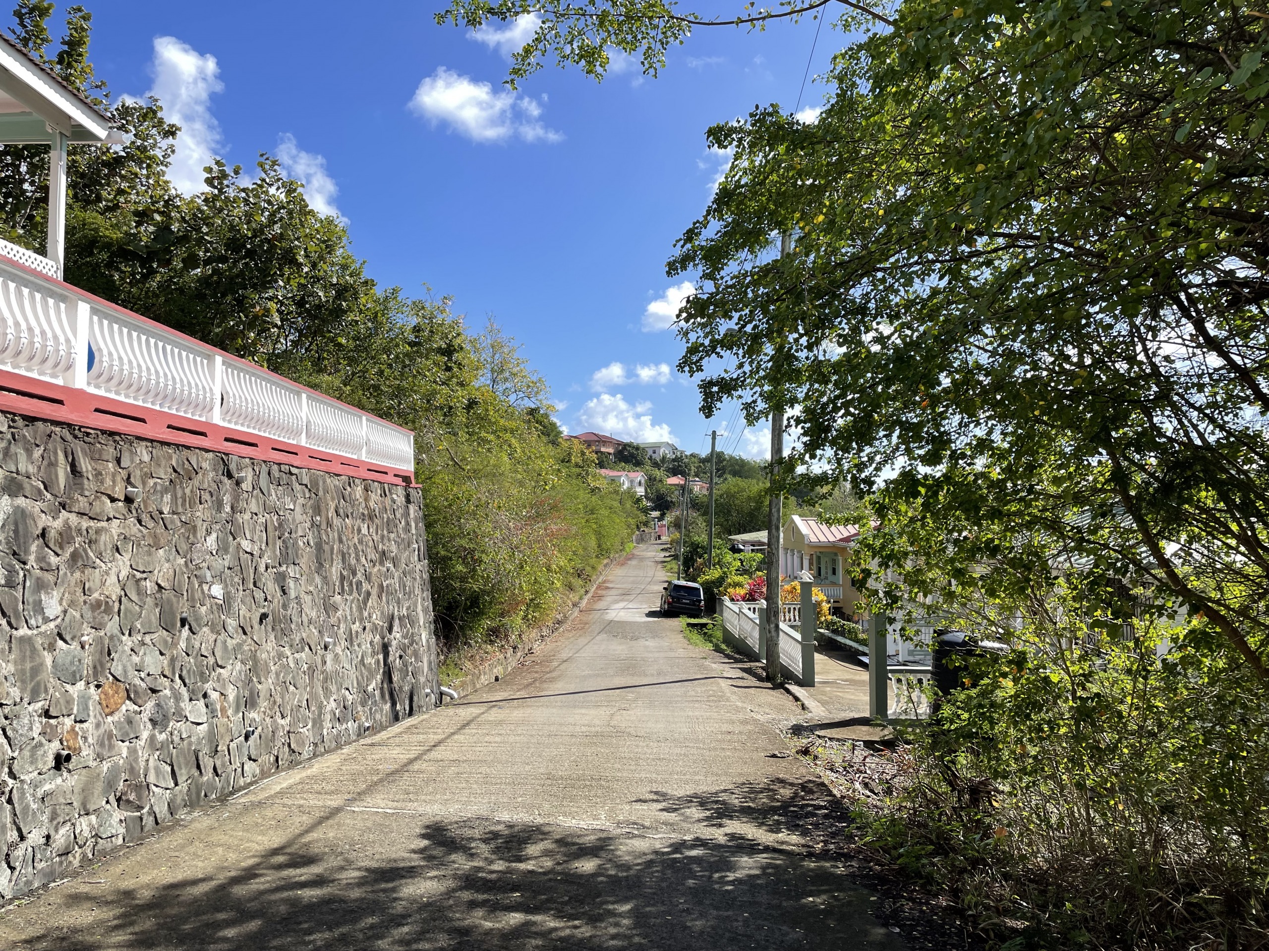 St Lucia Real Estate land for sale road