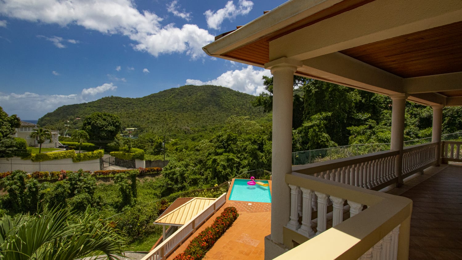 St Lucia Real Estate marigot for sale villa mountain view