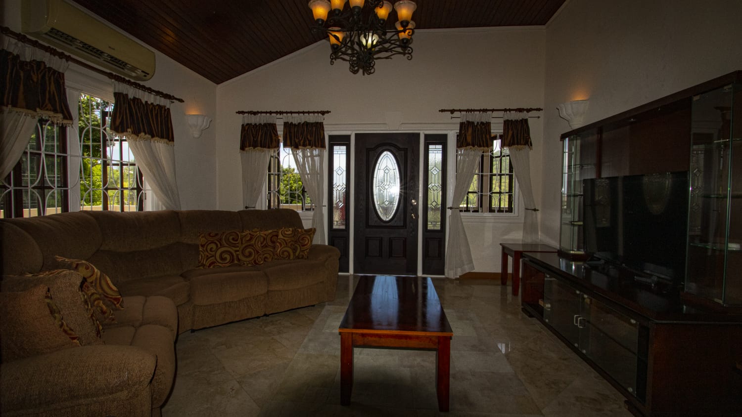 St Lucia Real Estate marigot for sale villa main door