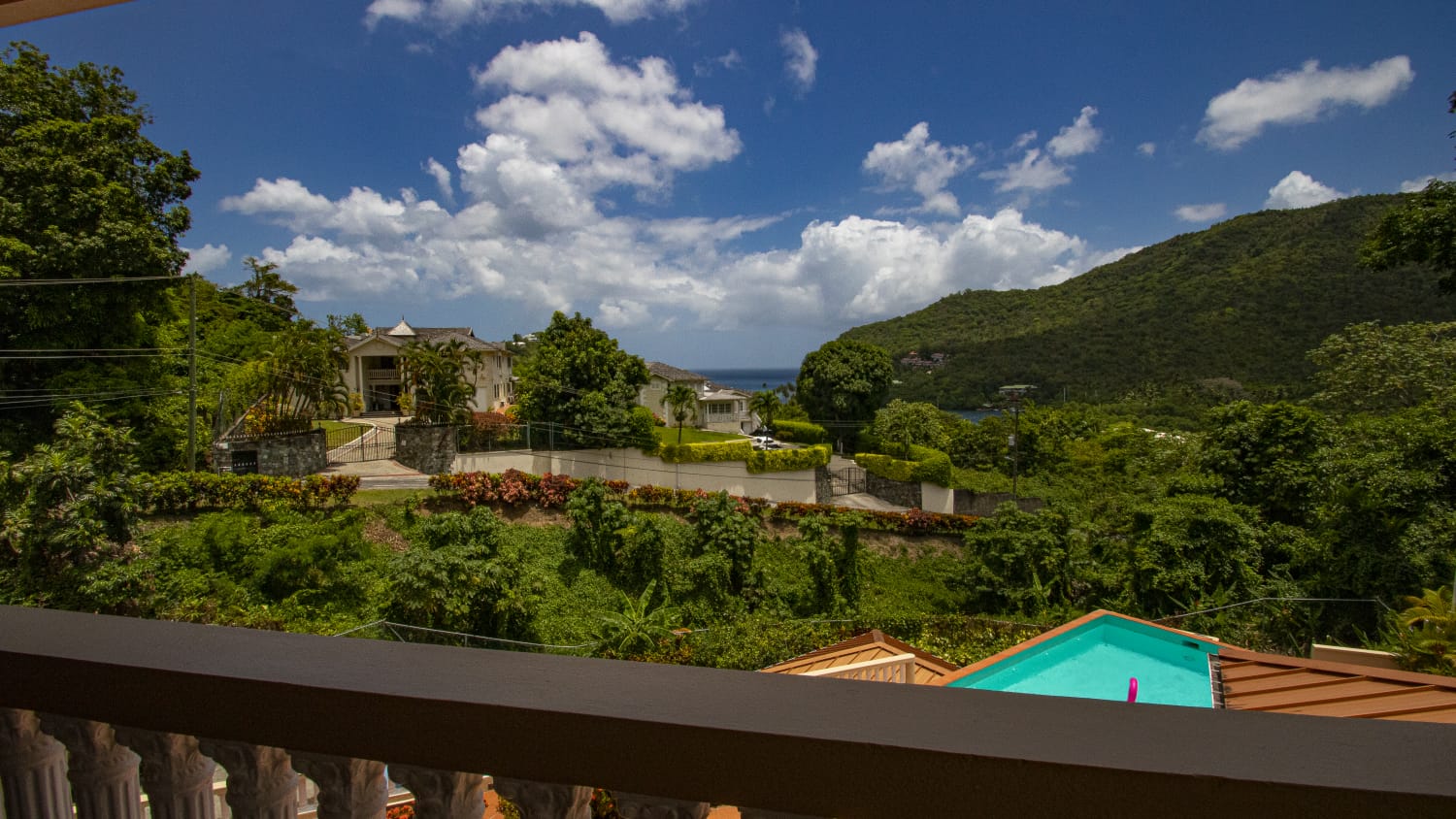 St Lucia Real Estate marigot for sale villa view of bay