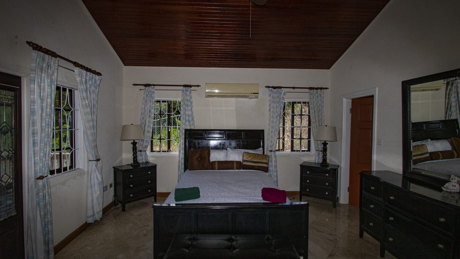 St Lucia Real Estate marigot for sale villa master bed