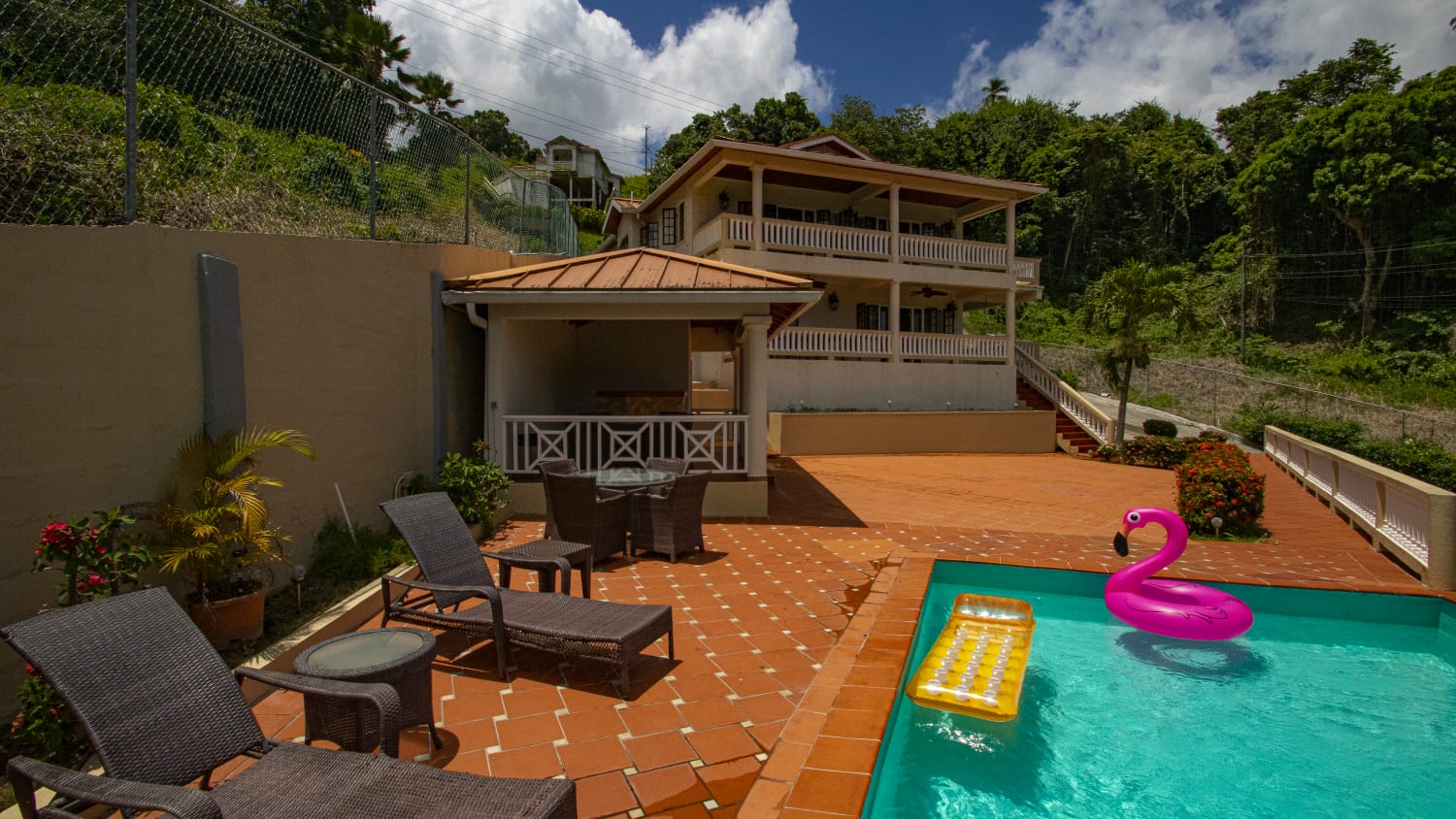 St Lucia Real Estate marigot for sale villa house front