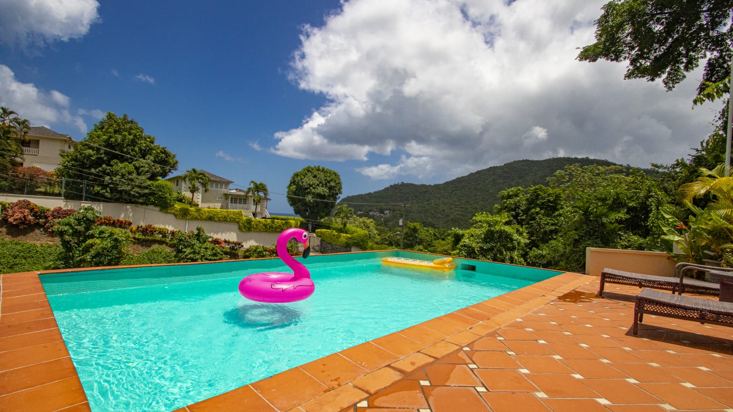 St Lucia Real Estate marigot for sale villa pool2